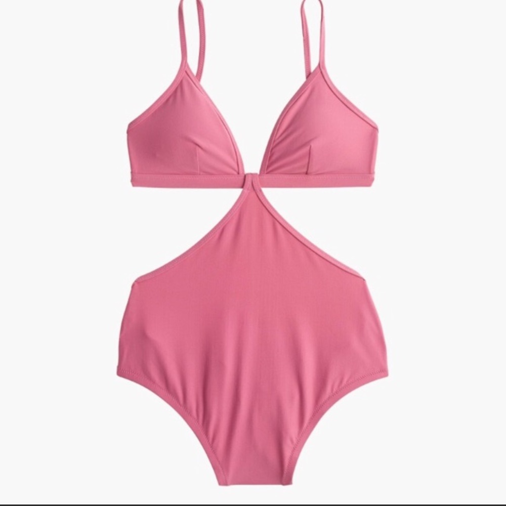 J. Crew cutout one piece swimsuit